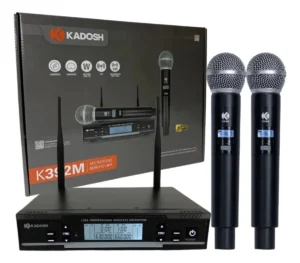 Microfone Kadosh Sem Fio K-392M