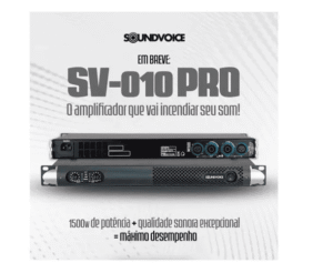 Amplificador Soundvoice 1500WSv-010 Pro