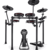 Bateria Eletrônica Alesis Nitro Max Kit 8 Peças Bluetooth Cor Preta