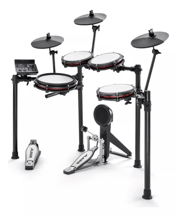 Bateria Eletrônica Alesis Nitro Max Kit 8 Peças Bluetooth Cor Preta - Imagem 7