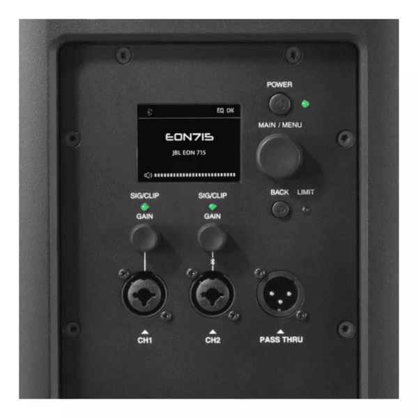 Caixa Acústica Jbl Ativa Eon715 15 Two Way Bluetooth 1300WCor Preta 110V/220V - Imagem 5