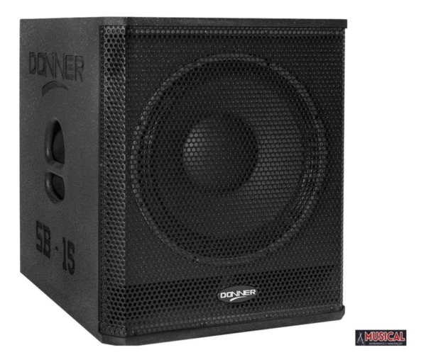 Caixa Acústica Sub Grave Donner Ativo Sb15 625WRMS - Imagem 4