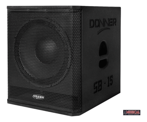 Caixa Acústica Sub Grave Donner Ativo Sb15 625WRMS - Imagem 3