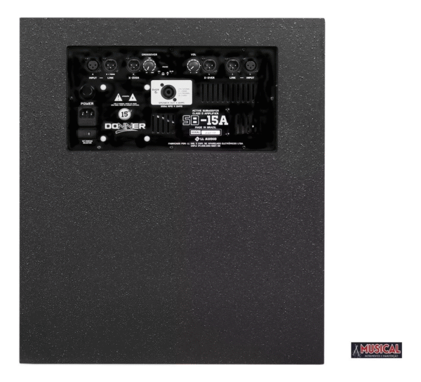 Caixa Acústica Sub Grave Donner Ativo Sb15 625WRMS - Imagem 5