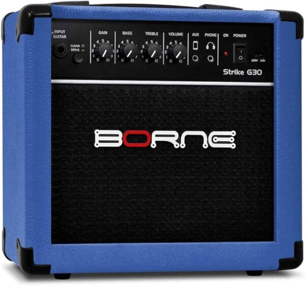 Cubo Borne para Guitarra Strike Azul G30