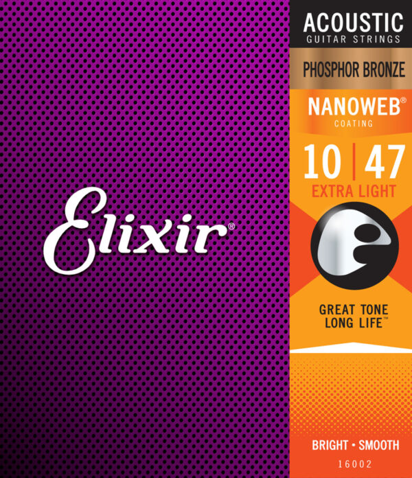 Encordoamento Elixir Violão Aço 010 Phosphor Bronze - Imagem 3