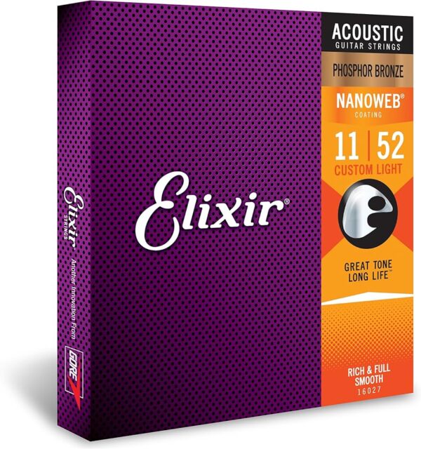Elixir Nanoweb Light Phosphor Bronze .011