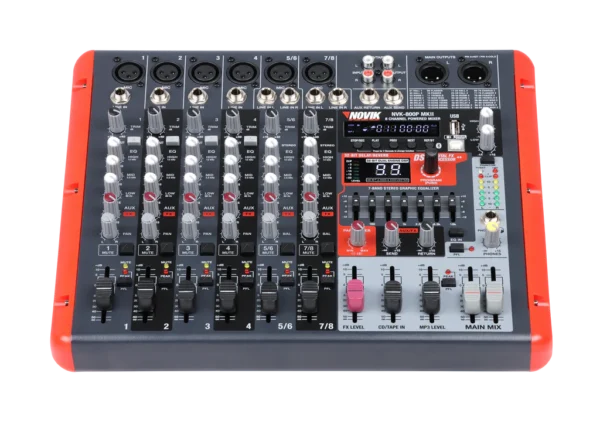 Mesa Amplificada Novik NVK-800 BT/USB - Imagem 2