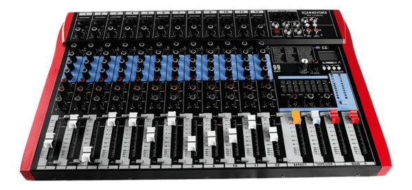 Mesa Soundvoice 12 Canais Ef/Eq Ms122 Max 110V/220V