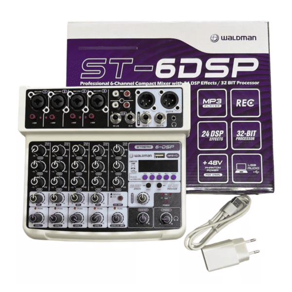 Mesa Waldman 6 Canais S/Fader St-6Dsp
