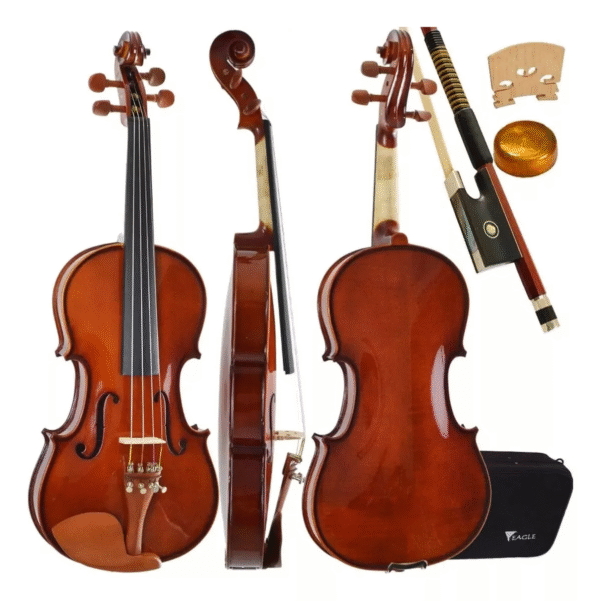 Violino Eagle VE441 4/4 Marrom | Ideal para Estudantes e Iniciantes - Imagem 5