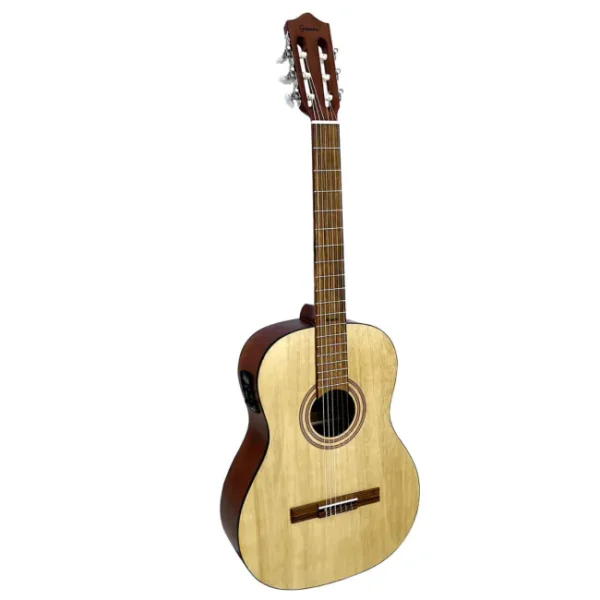 Violão Nylon Giannini Trovador NTR1 EQ Natural Satin com Afinador