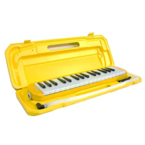 Escaleta Dolphin 32 Teclas com Case Amarela