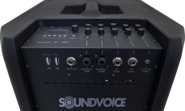 Caixa de Som Torre Ativa Soundvoice Stage Bass SV‑600 - Imagem 2