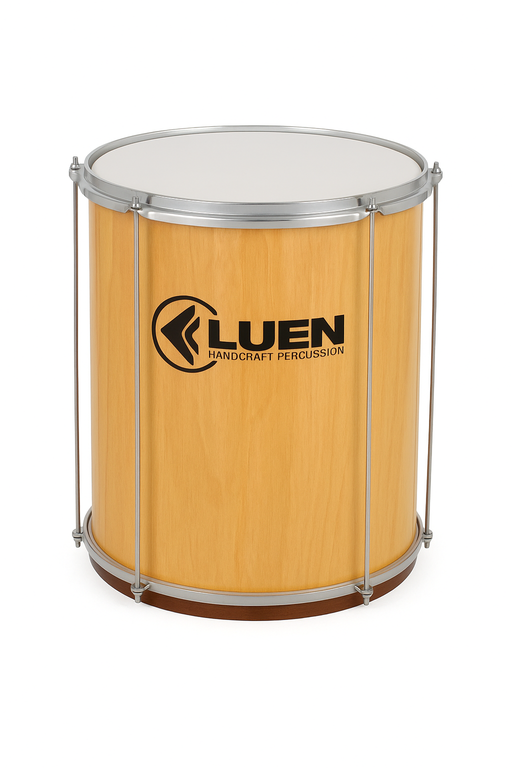 Surdo Madeira Luen 18×60 Pele Leitosa