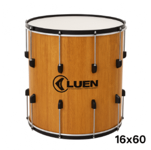 Surdo Madeira Luen 16×60 Pele Leitosa