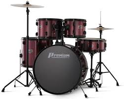 Bateria Premium 22'' DX422WR Vermelho