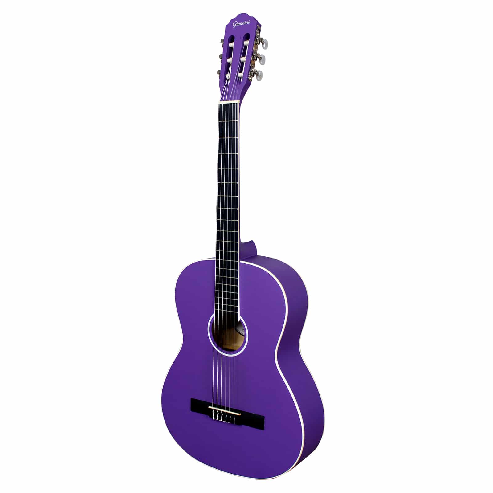 Giannini N14-PPS Roxo – Violão Nylon 39" Acústico com Acabamento Purple Sparkle - Imagem 4