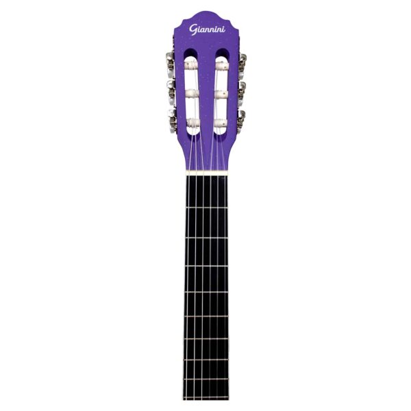Giannini N14-PPS Roxo – Violão Nylon 39" Acústico com Acabamento Purple Sparkle - Imagem 3