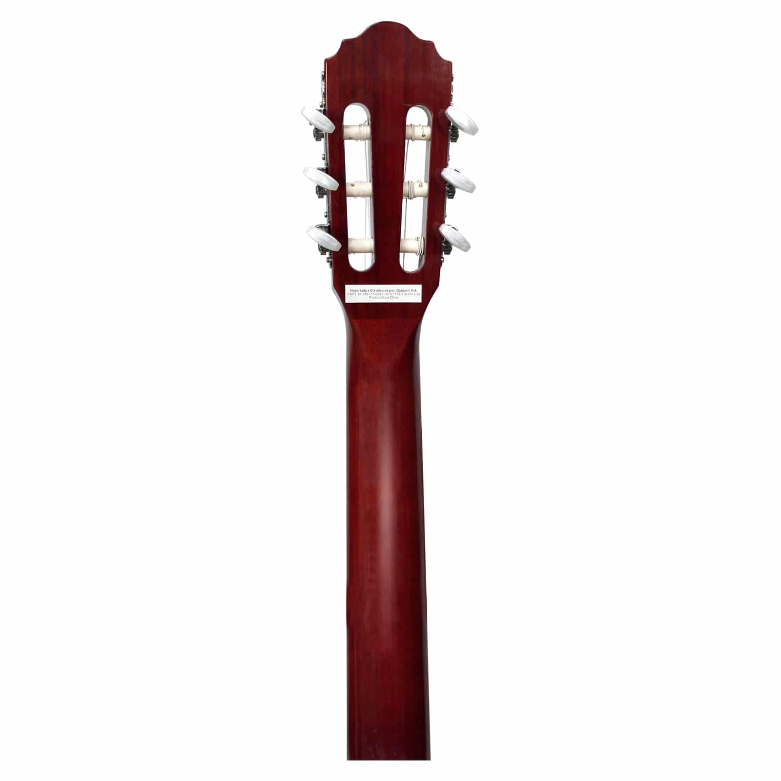 Violão Giannini Elétrico Flat NF-14 CEQ Natural – Violão Eletroacústico Nylon - Imagem 2