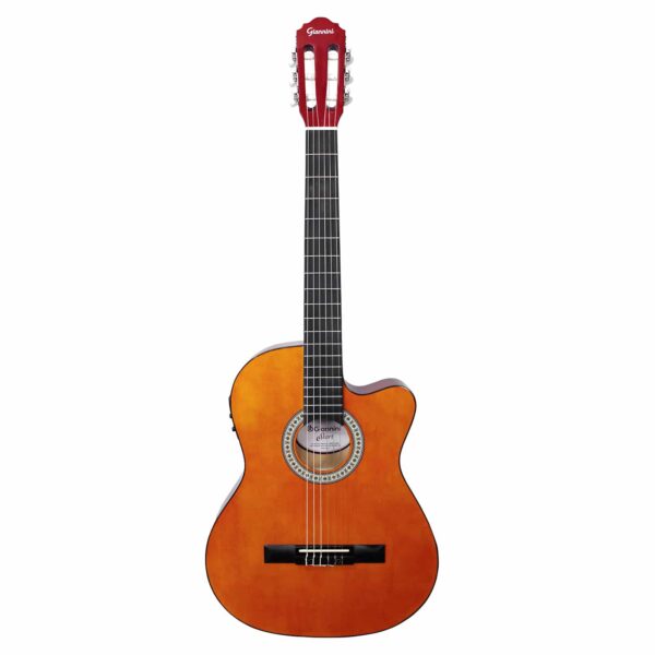 Violão Giannini Elétrico Flat NF-14 CEQ Natural – Violão Eletroacústico Nylon