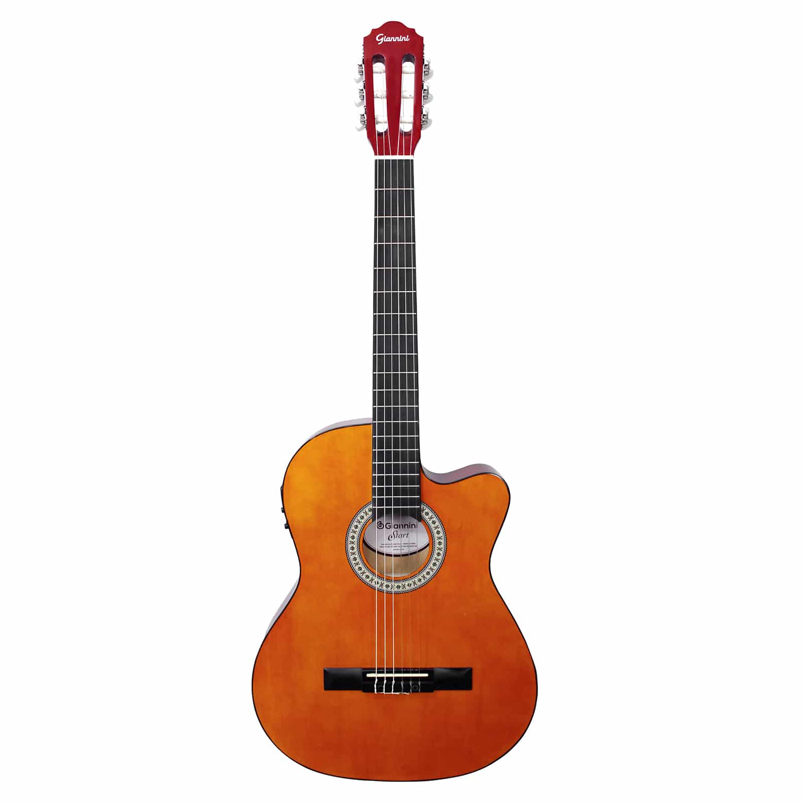 Violão Giannini Elétrico Flat NF-14 CEQ Natural – Violão Eletroacústico Nylon