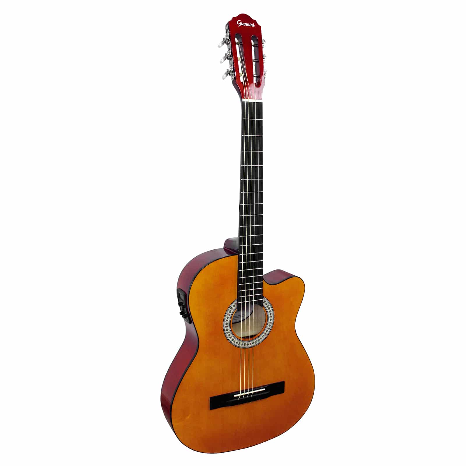 Violão Giannini Elétrico Flat SF-14 CEQ Natural – Violão Eletroacústico Aço