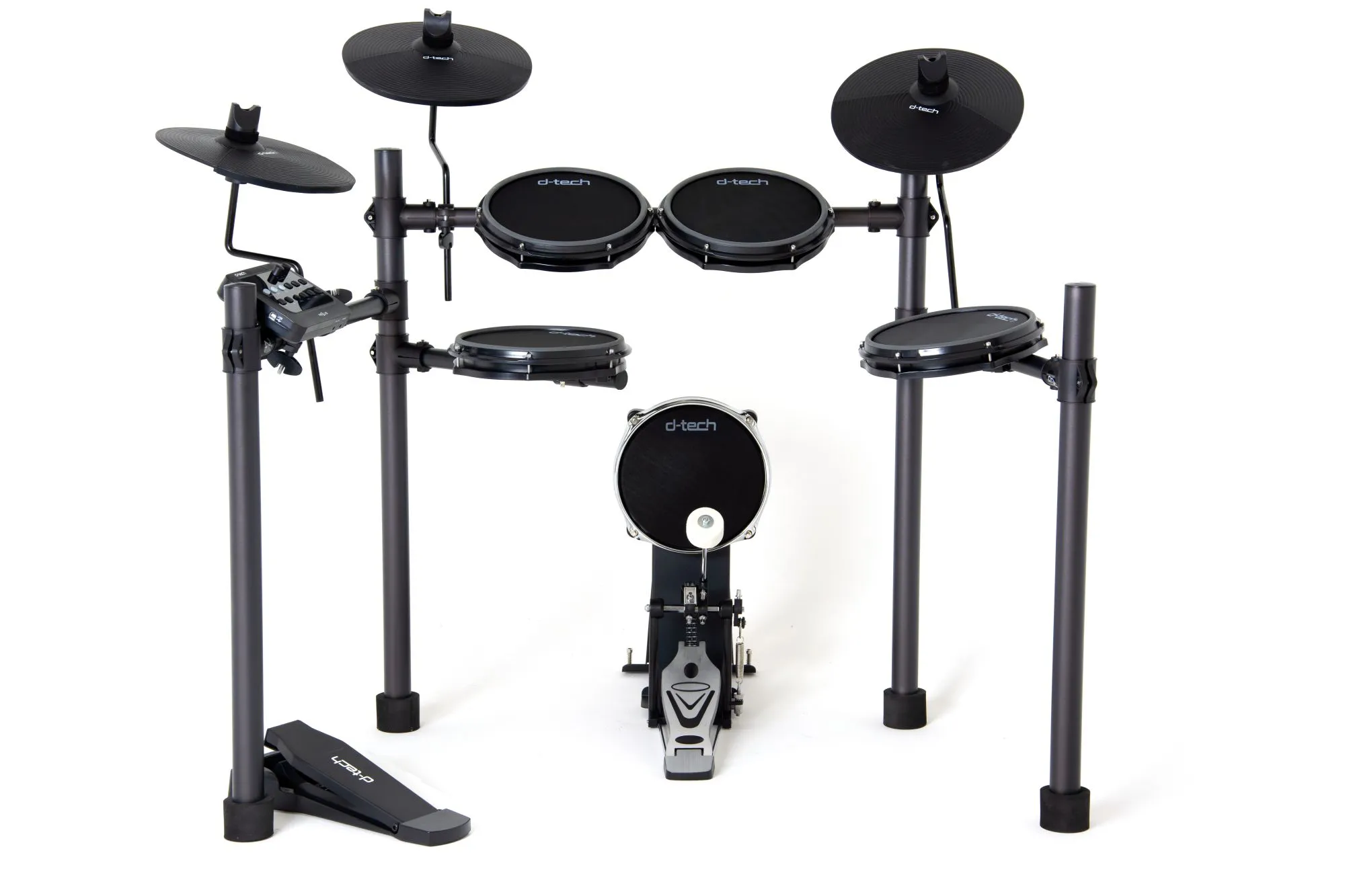 Bateria Eletrônica D-Tech Nexus com Pads Mesh, 240 Sons e USB - Imagem 2