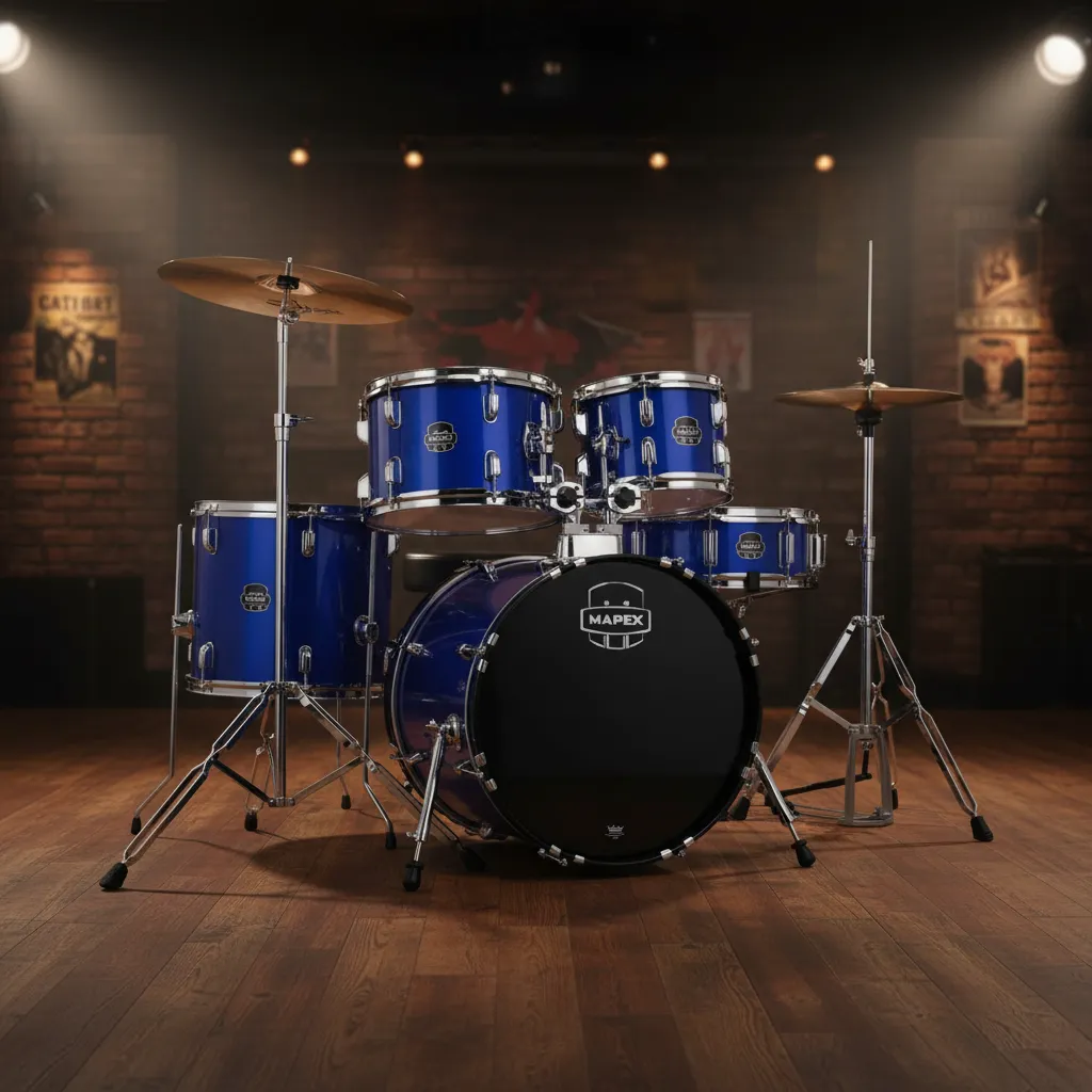 Bateria Mapex Comet 22 Indigo Blue - Imagem 3