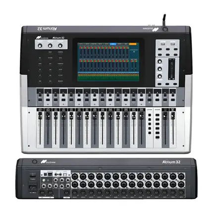 Mesa Digital Atrium 32 Canais Profissional com DSP e USB para Igrejas e Eventos - Imagem 5