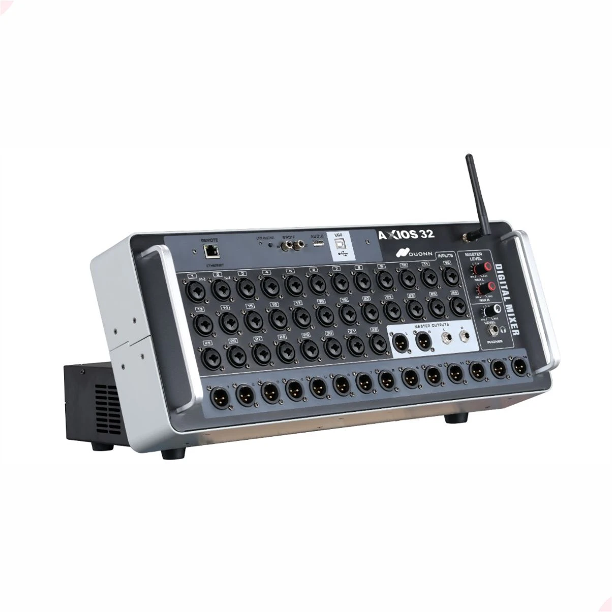 Mesa Digital Axios 32 Canais Profissional com DSP e USB para Igrejas e Eventos - Imagem 2