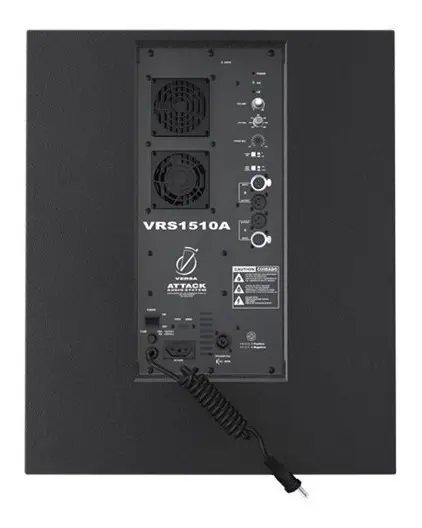 Caixa Subwoofer Ativa Attack 15 VRS1510A 1000W - Imagem 2
