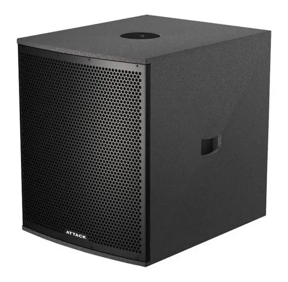 Caixa Subwoofer Ativa Attack 15 VRS1510A 1000W