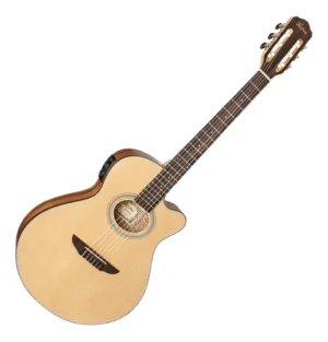 Violão Hofma HMN-298 STNT Natural | Eletroacústico Nylon